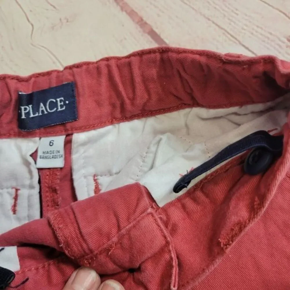 Children's Place maroon Bermuda shorts 6